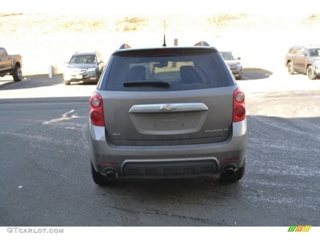 2010 Equinox LT AWD - Mocha Steel Metallic / Jet Black/Light Titanium photo #5