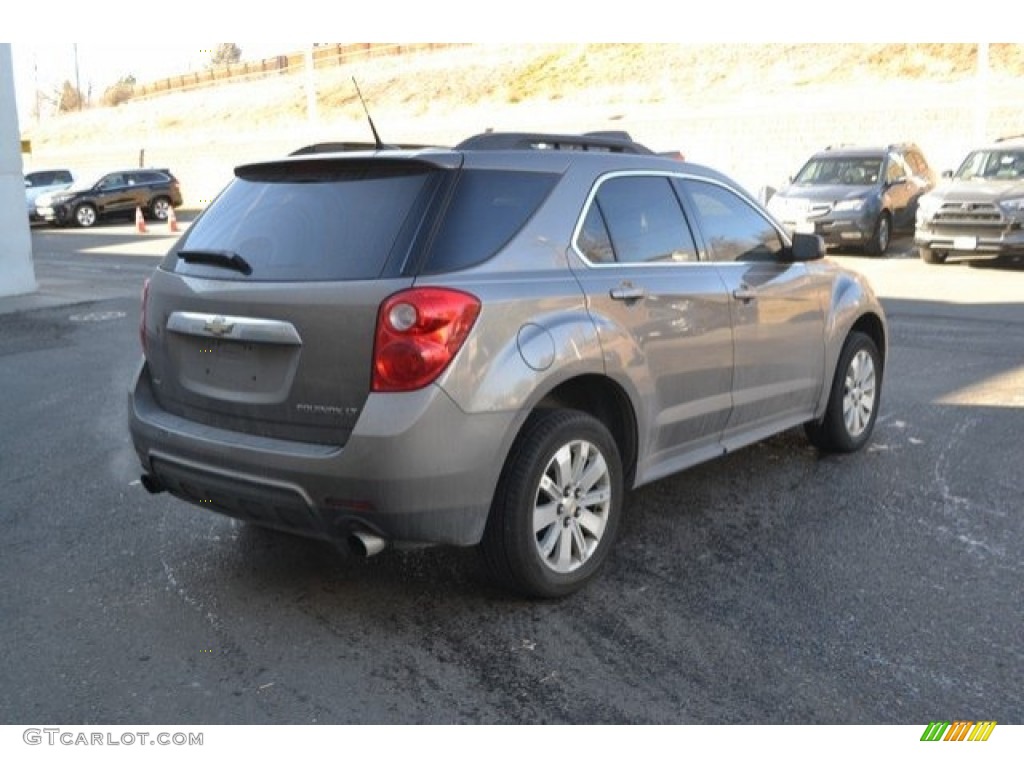 2010 Equinox LT AWD - Mocha Steel Metallic / Jet Black/Light Titanium photo #6