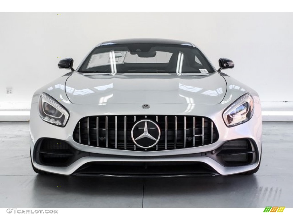 2019 AMG GT Coupe - Iridium Silver Metallic / Red Pepper/Black photo #2