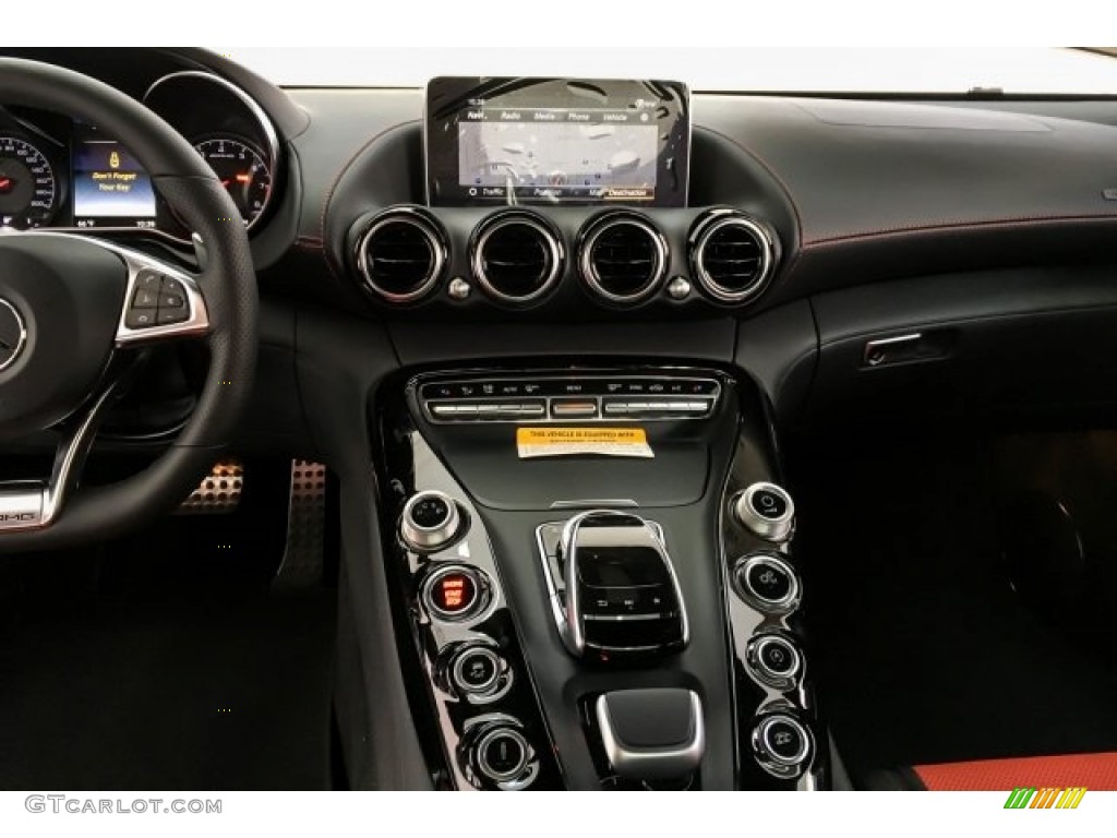 2019 Mercedes-Benz AMG GT Coupe Red Pepper/Black Dashboard Photo #130872174