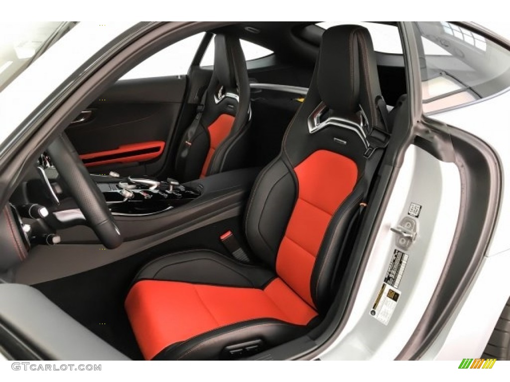 Red Pepper/Black Interior 2019 Mercedes-Benz AMG GT Coupe Photo #130872369