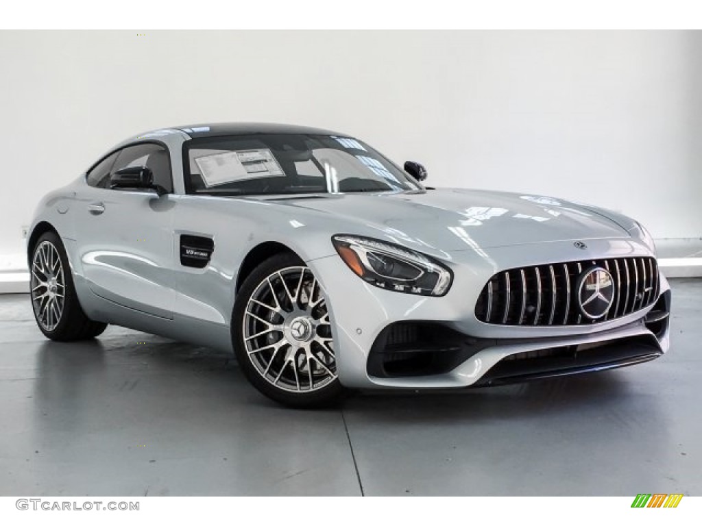 Iridium Silver Metallic 2019 Mercedes-Benz AMG GT Coupe Exterior Photo #130872384