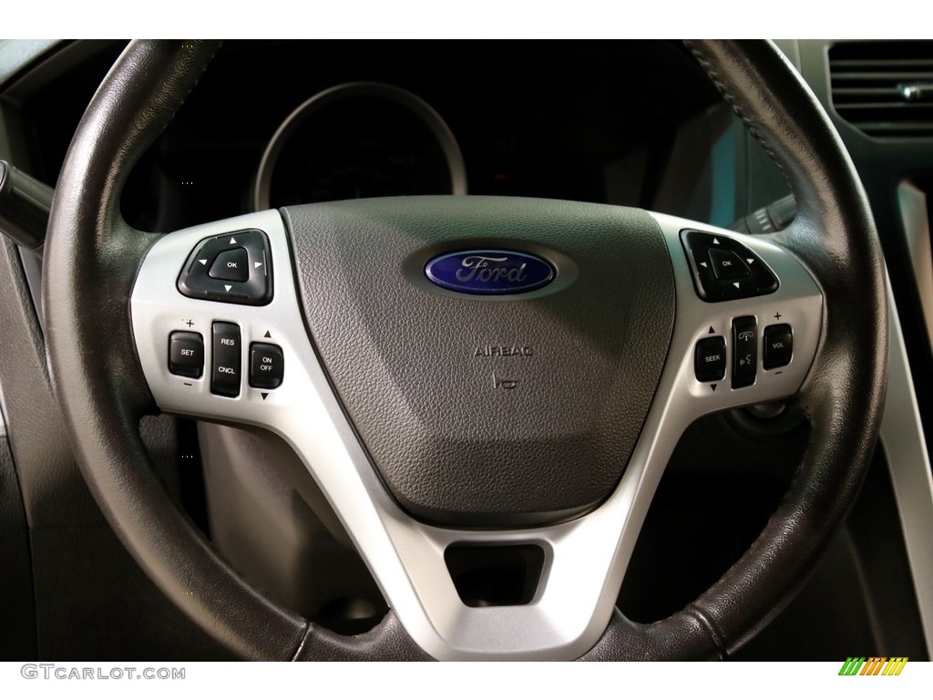 2015 Explorer XLT 4WD - Ingot Silver / Charcoal Black photo #8