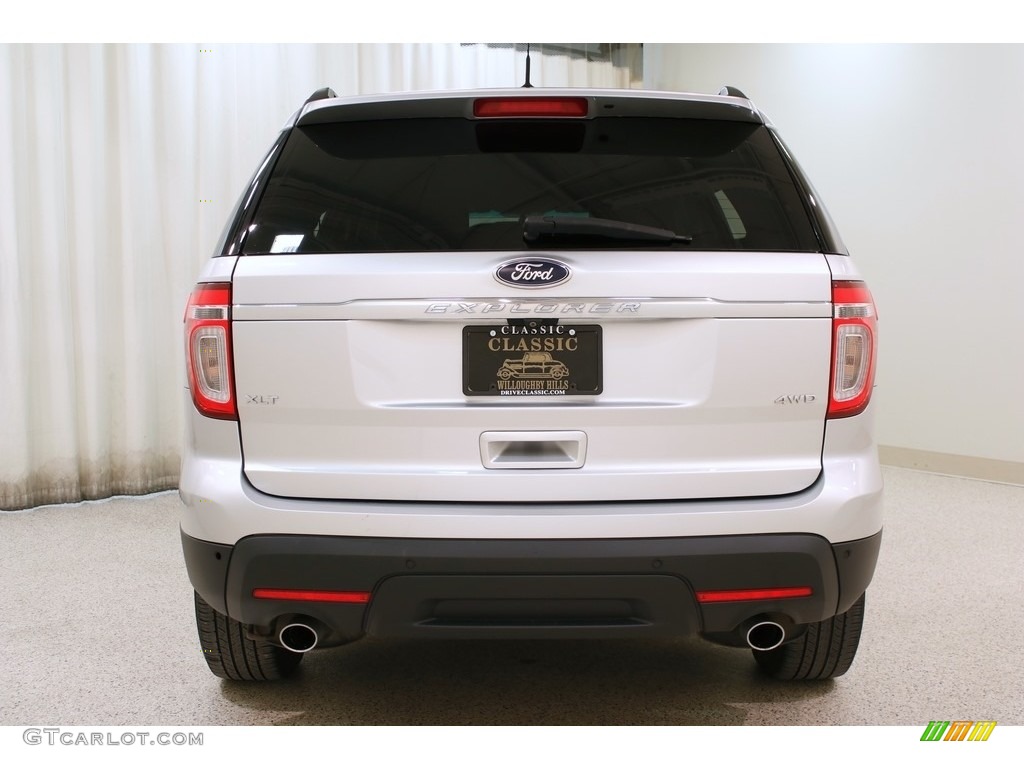 2015 Explorer XLT 4WD - Ingot Silver / Charcoal Black photo #21