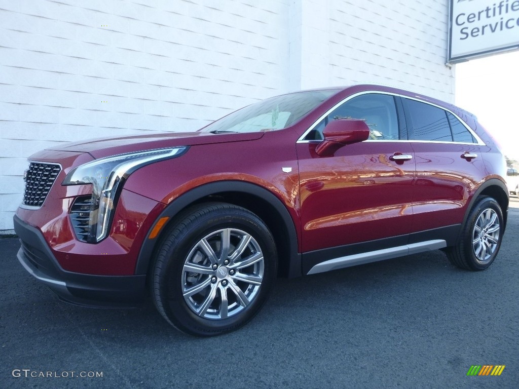 Red Horizon Tintcoat 2019 Cadillac XT4 Premium Luxury AWD Exterior Photo #130874265