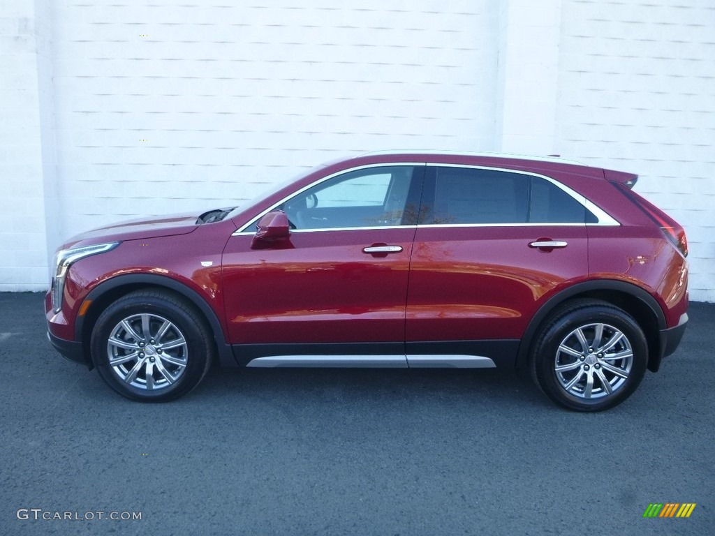 Red Horizon Tintcoat 2019 Cadillac XT4 Premium Luxury AWD Exterior Photo #130874295