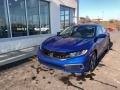 2019 Agean Blue Metallic Honda Civic LX Sedan  photo #3