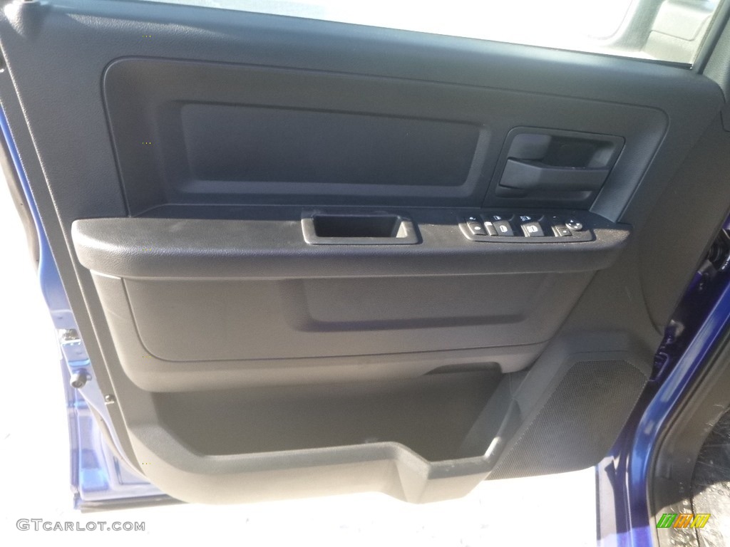 2019 1500 Classic Express Quad Cab 4x4 - Blue Streak Pearl / Black/Diesel Gray photo #15