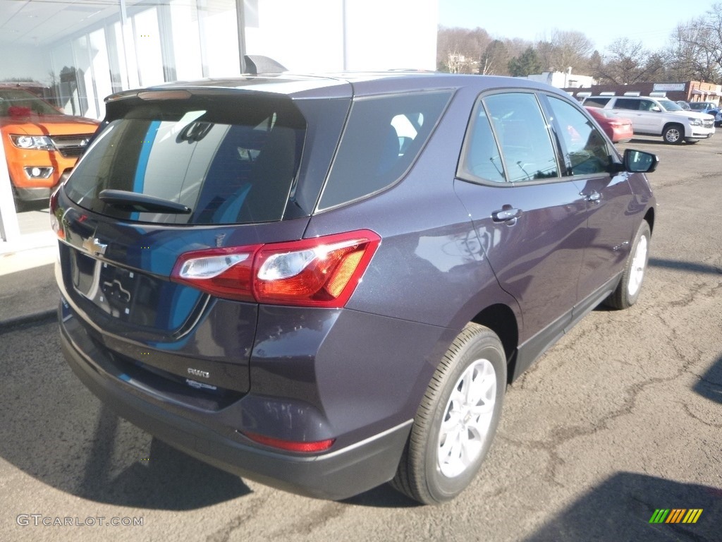 2019 Equinox LS AWD - Storm Blue Metallic / Medium Ash Gray photo #4