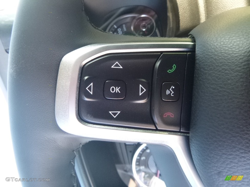 2019 1500 Big Horn Crew Cab 4x4 - Bright White / Black/Diesel Gray photo #16