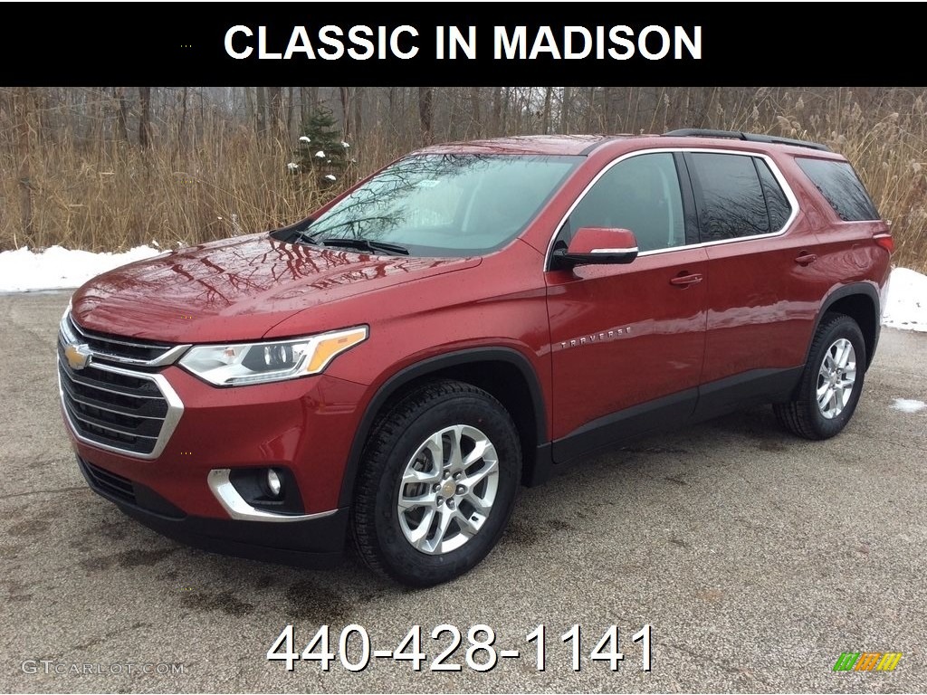 2019 Traverse LT AWD - Cajun Red Tintcoat / Jet Black photo #1