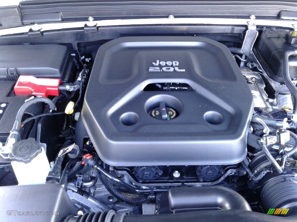 2019 Jeep Wrangler Unlimited Rubicon 4x4 2.0 Liter Turbocharged DOHC 16-Valve VVT 4 Cylinder Engine Photo #130876173