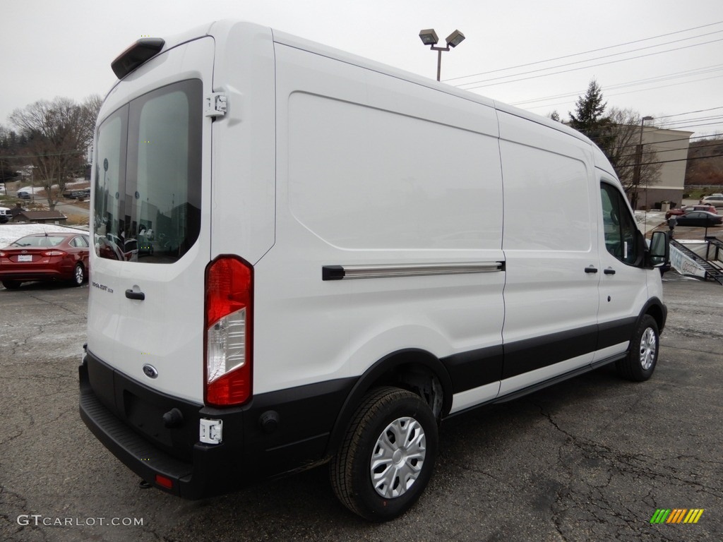 2019 Transit Van 350 MR Long - Oxford White / Pewter photo #4