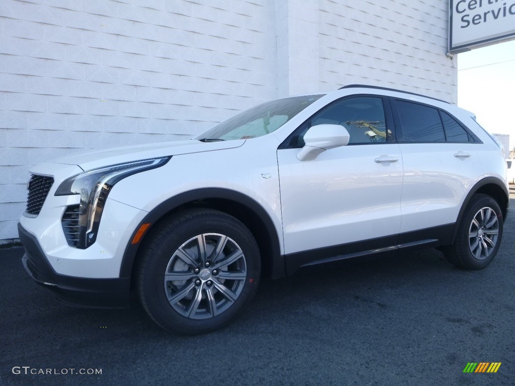 Crystal White Tricoat 2019 Cadillac XT4 Sport AWD Exterior Photo #130876545