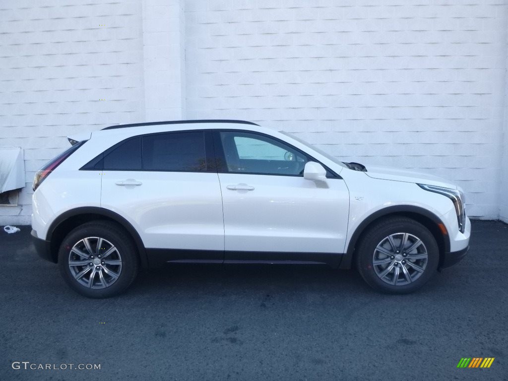 Crystal White Tricoat 2019 Cadillac XT4 Sport AWD Exterior Photo #130876563