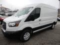 2019 Oxford White Ford Transit Van 350 MR Long  photo #7