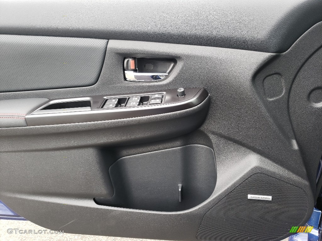 2019 Subaru WRX Limited Carbon Black Door Panel Photo #130876634