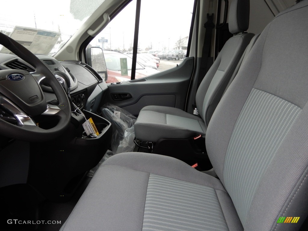 2019 Transit Van 350 MR Long - Oxford White / Pewter photo #9