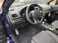 Carbon Black 2019 Subaru WRX Limited Interior Color