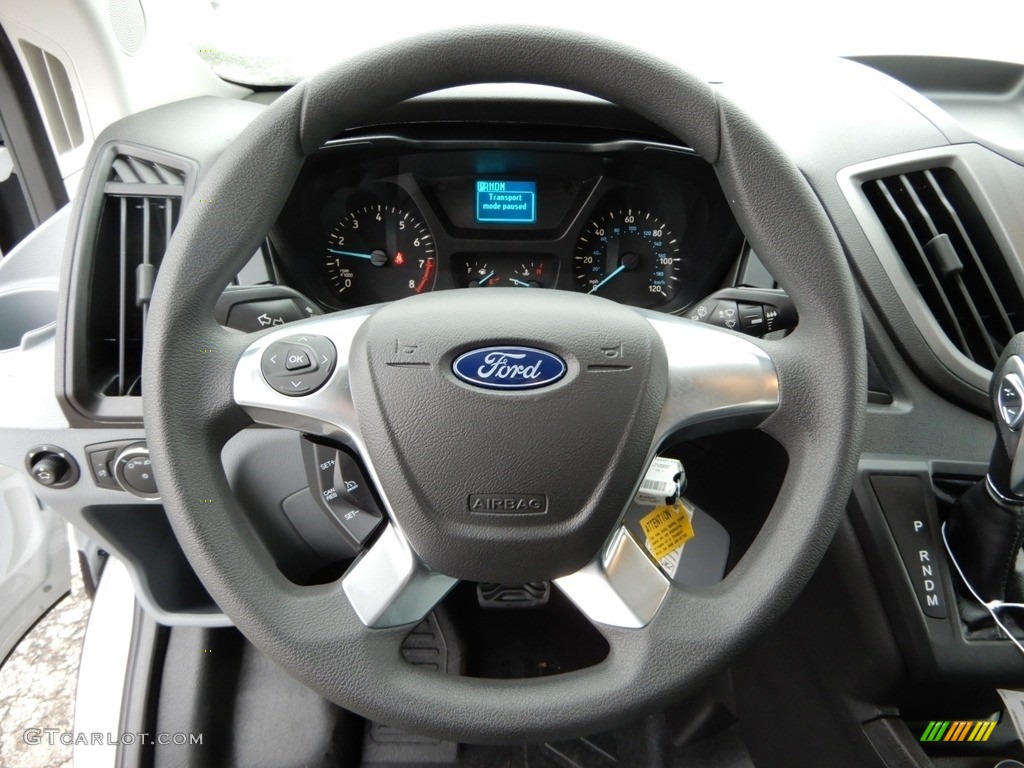 2019 Transit Van 350 MR Long - Oxford White / Pewter photo #13