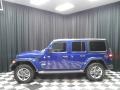 2019 Ocean Blue Metallic Jeep Wrangler Unlimited Sahara 4x4  photo #1