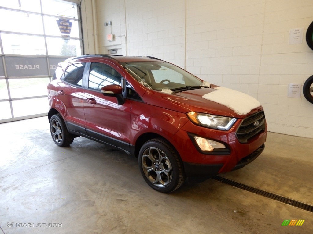 2018 EcoSport SES 4WD - Ruby Red / Ebony Black/Copper photo #1