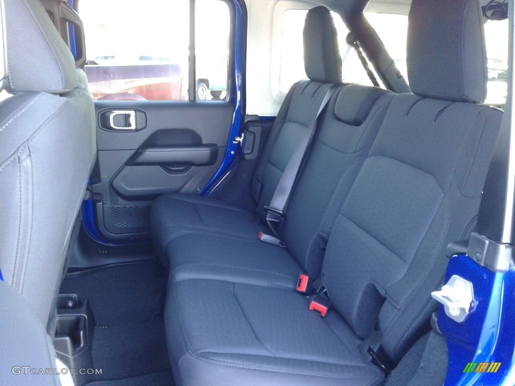 Black Interior 2019 Jeep Wrangler Unlimited Sahara 4x4 Photo #130877631