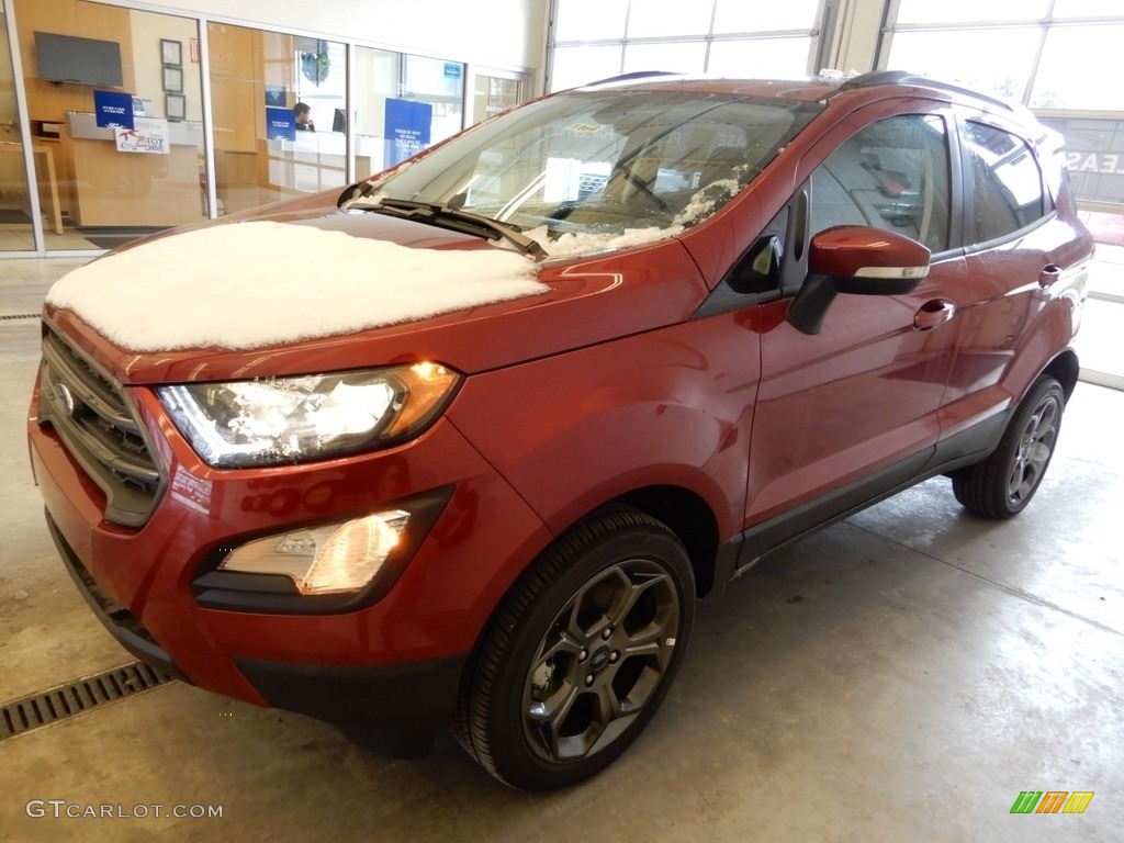 2018 EcoSport SES 4WD - Ruby Red / Ebony Black/Copper photo #5
