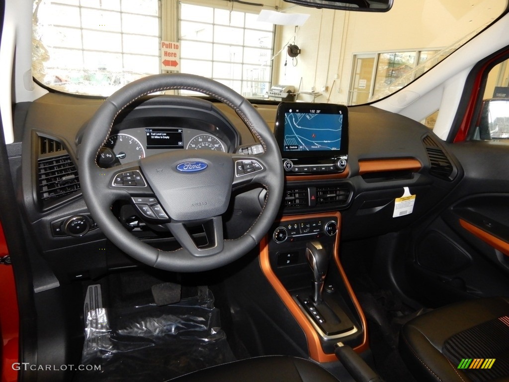 2018 EcoSport SES 4WD - Ruby Red / Ebony Black/Copper photo #9