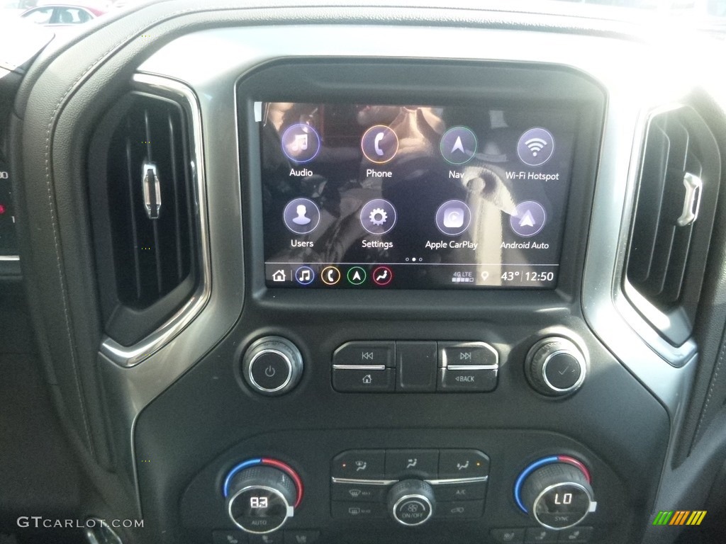 2019 Silverado 1500 LTZ Crew Cab 4WD - Iridescent Pearl Tricoat / Dark Ash/Jet Black photo #15