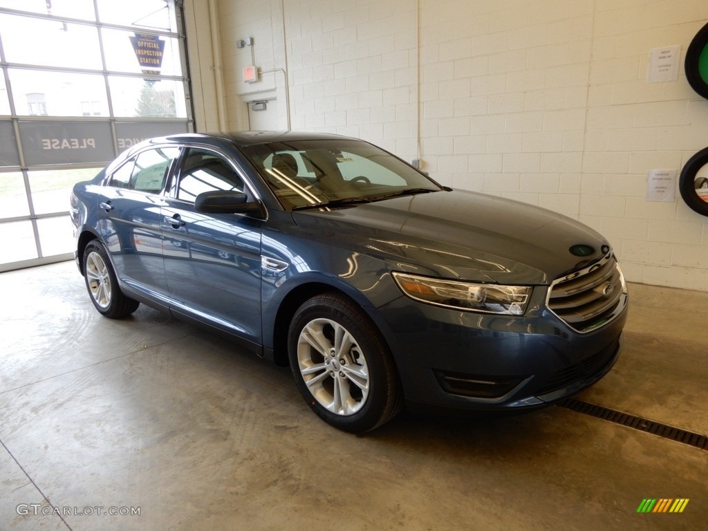 2019 Taurus SEL AWD - Blue Metallic / Charcoal Black photo #1