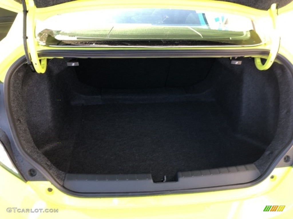 2019 Civic LX Coupe - Tonic Yellow Pearl / Black photo #6