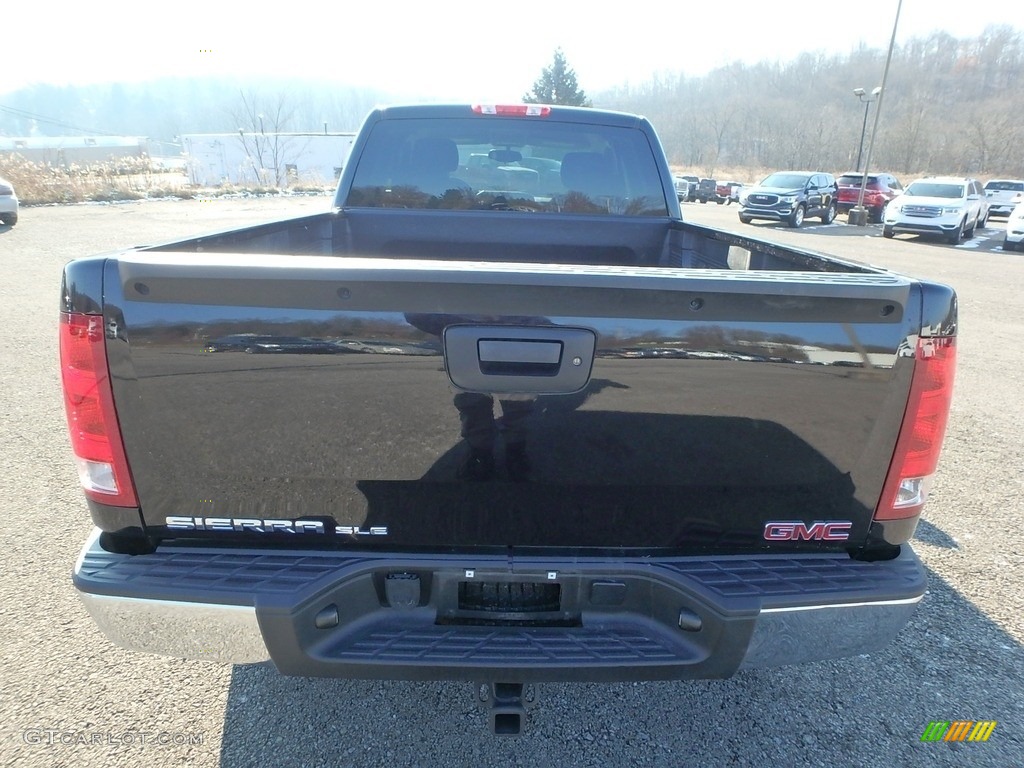 2013 Sierra 1500 SLE Extended Cab 4x4 - Deep Indigo Metallic / Ebony photo #11