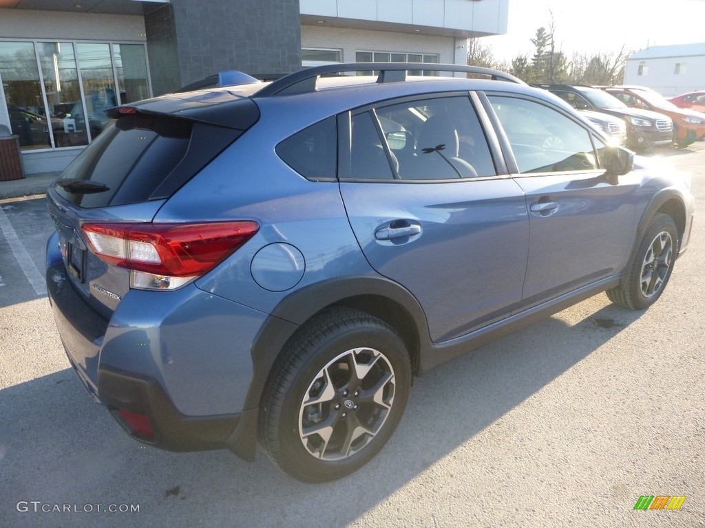 2019 Crosstrek 2.0i Premium - Quartz Blue Pearl / Gray photo #4
