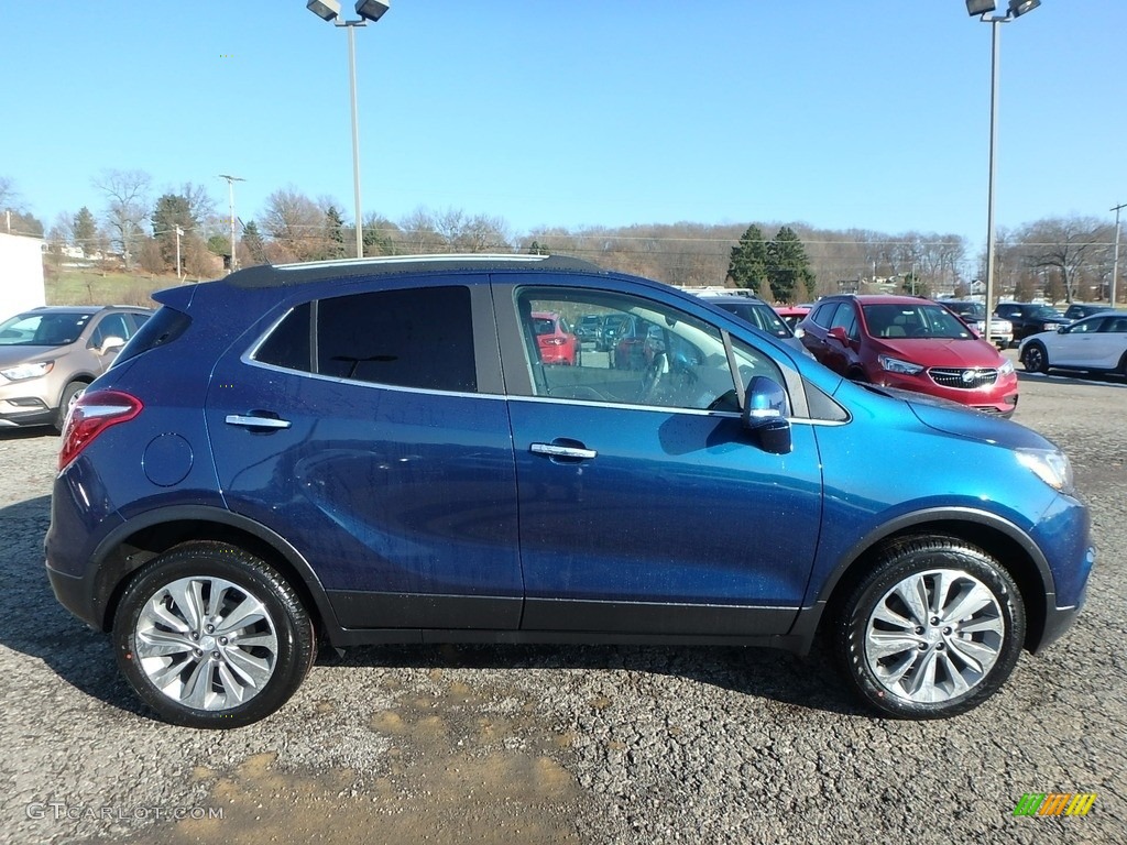 2019 Encore Preferred AWD - Deep Azure Metallic / Ebony photo #4