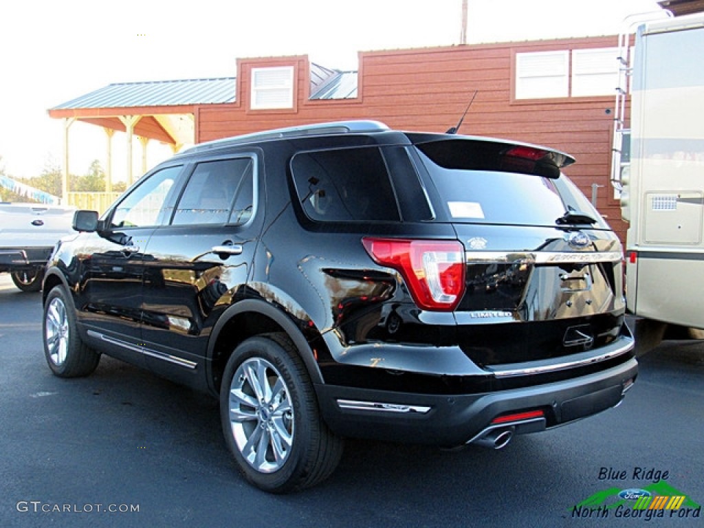 2018 Explorer Limited 4WD - Shadow Black / Ebony Black photo #3