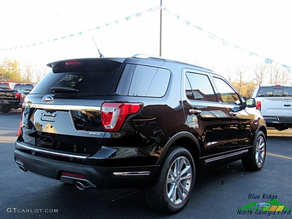 2018 Explorer Limited 4WD - Shadow Black / Ebony Black photo #5