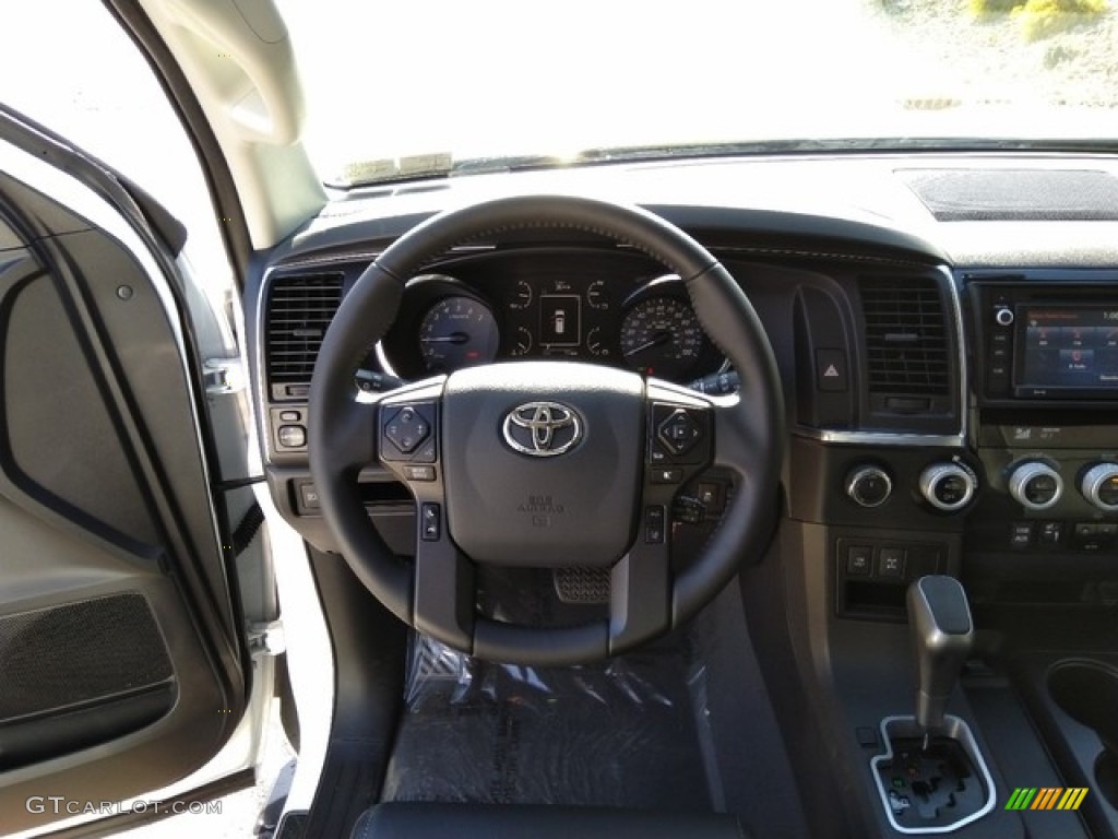 2019 Sequoia TRD Sport 4x4 - Super White / Black photo #15