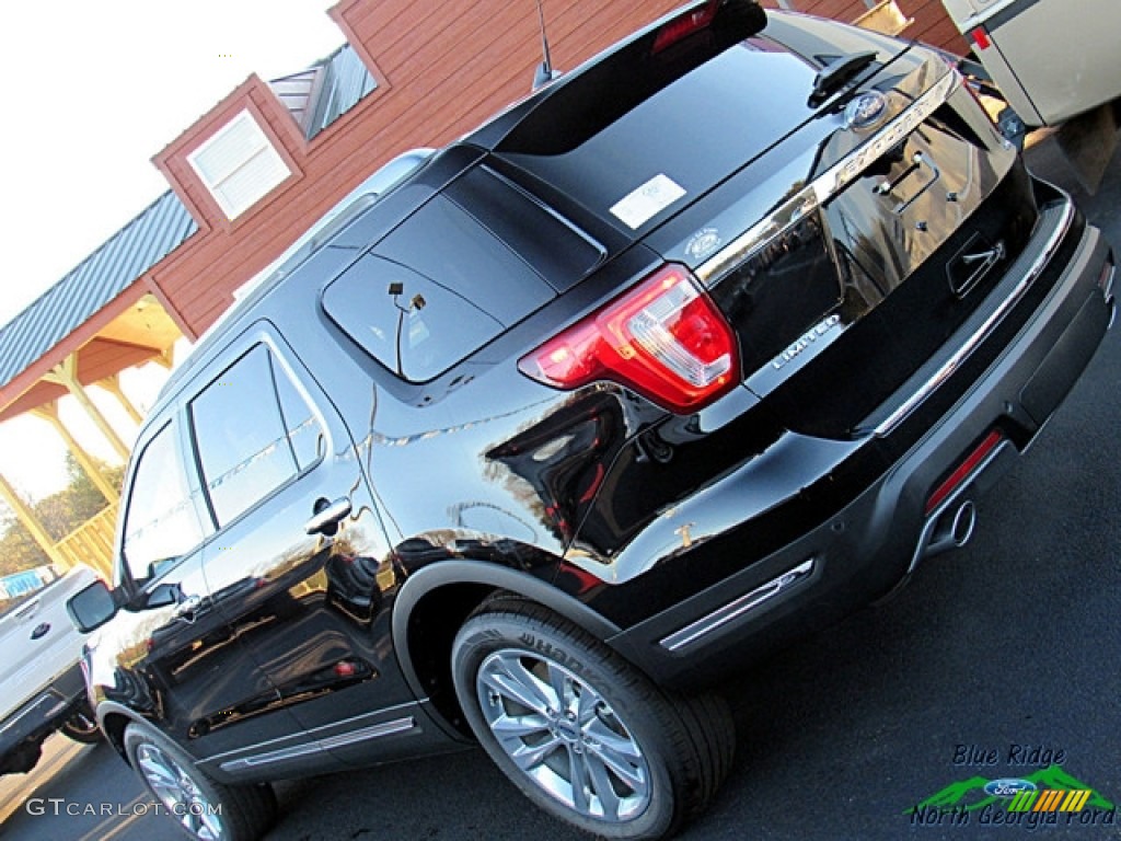 2018 Explorer Limited 4WD - Shadow Black / Ebony Black photo #33