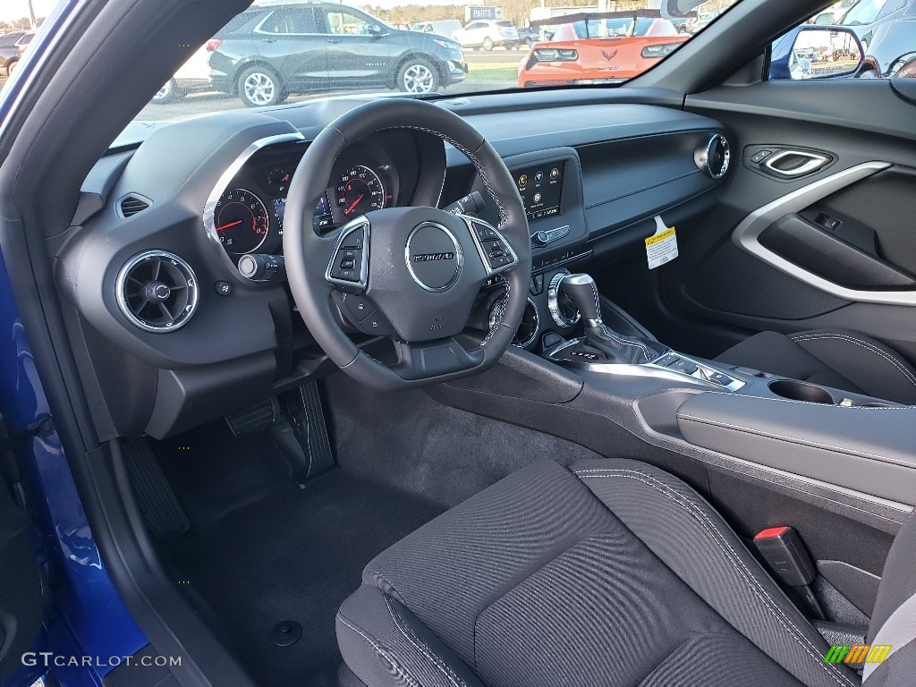 Jet Black Interior 2019 Chevrolet Camaro LT Coupe Photo #130884207