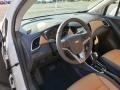 2019 Chevrolet Trax Jet Black/­Brandy Interior Front Seat Photo