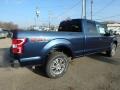 2019 Blue Jeans Ford F150 Lariat SuperCab 4x4  photo #2