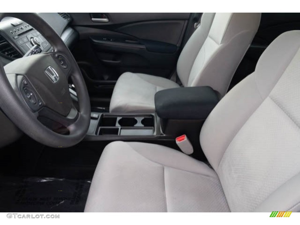 2015 CR-V LX - Alabaster Silver Metallic / Black photo #3
