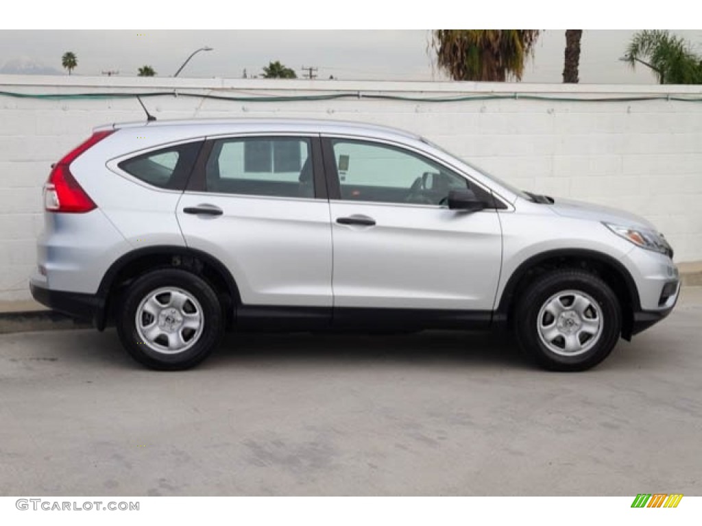 2015 CR-V LX - Alabaster Silver Metallic / Black photo #9