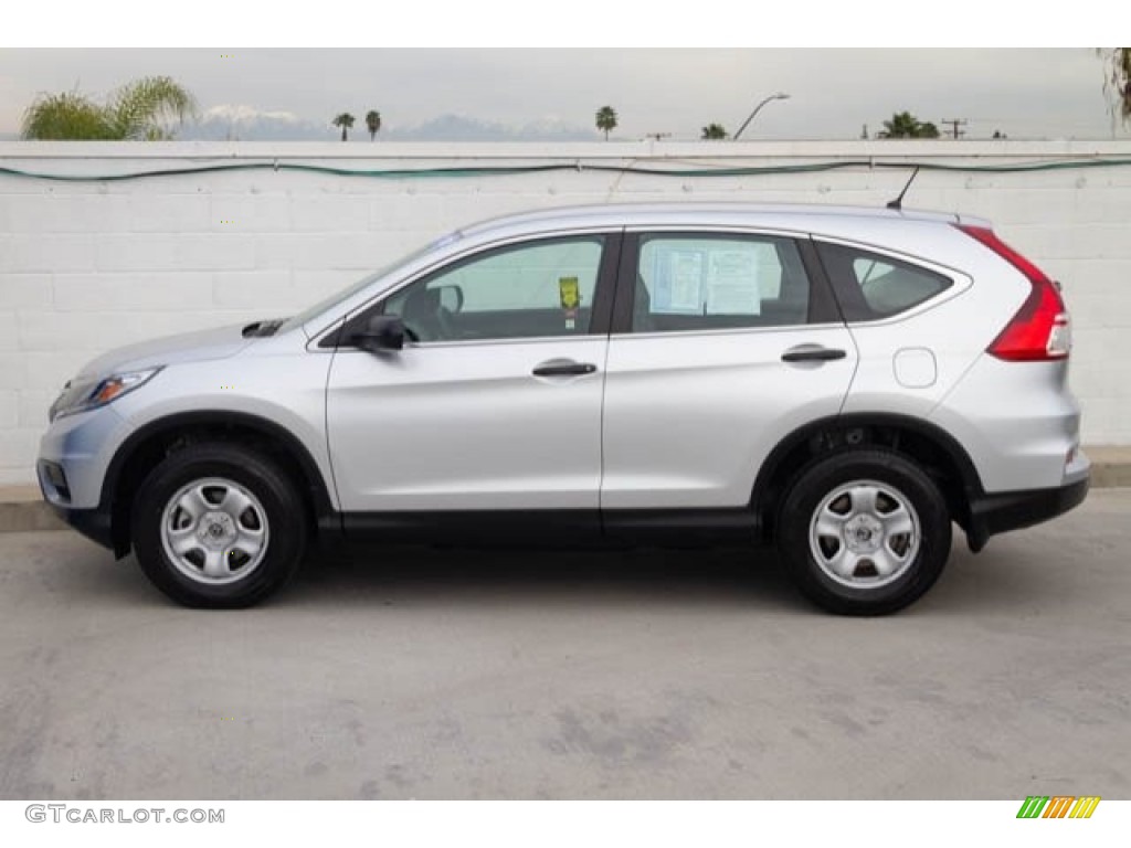2015 CR-V LX - Alabaster Silver Metallic / Black photo #11
