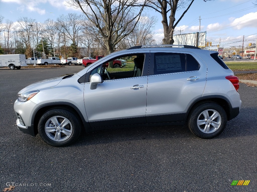 Silver Ice Metallic 2019 Chevrolet Trax LT Exterior Photo #130887246