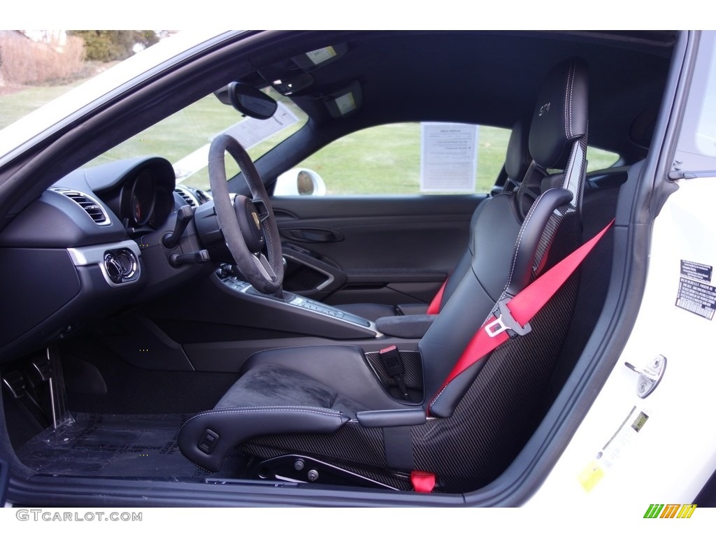 2016 Cayman GT4 - White / Black photo #12