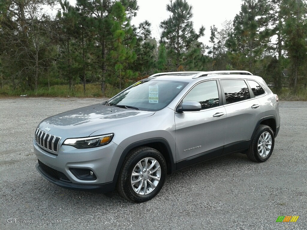 2019 Cherokee Latitude - Billet Silver Metallic / Black photo #1