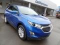 2019 Kinetic Blue Metallic Chevrolet Equinox LT AWD  photo #3