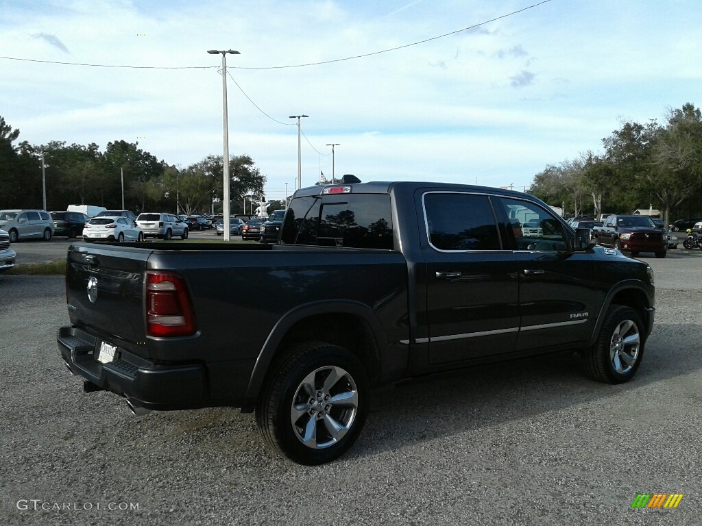 2019 1500 Limited Crew Cab - Granite Crystal Metallic / Black photo #5